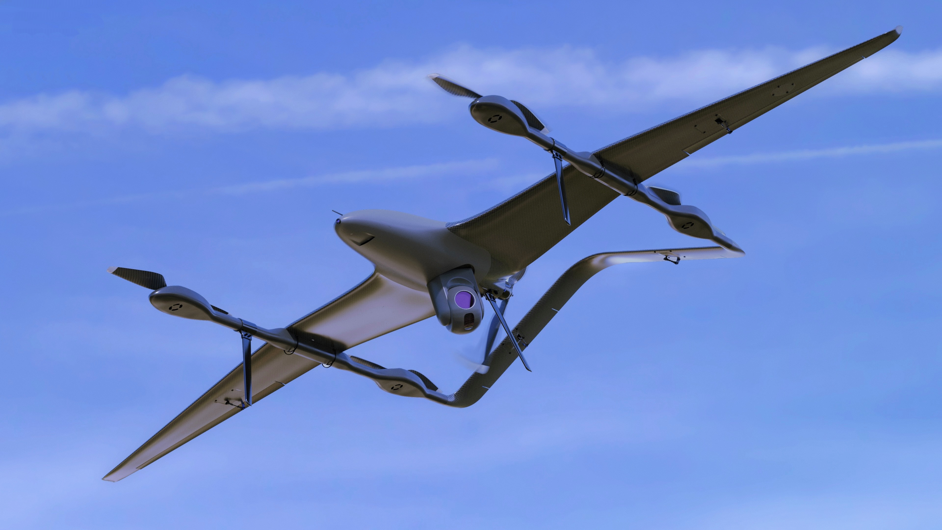 Kite VTOL in operation — IMS Drones